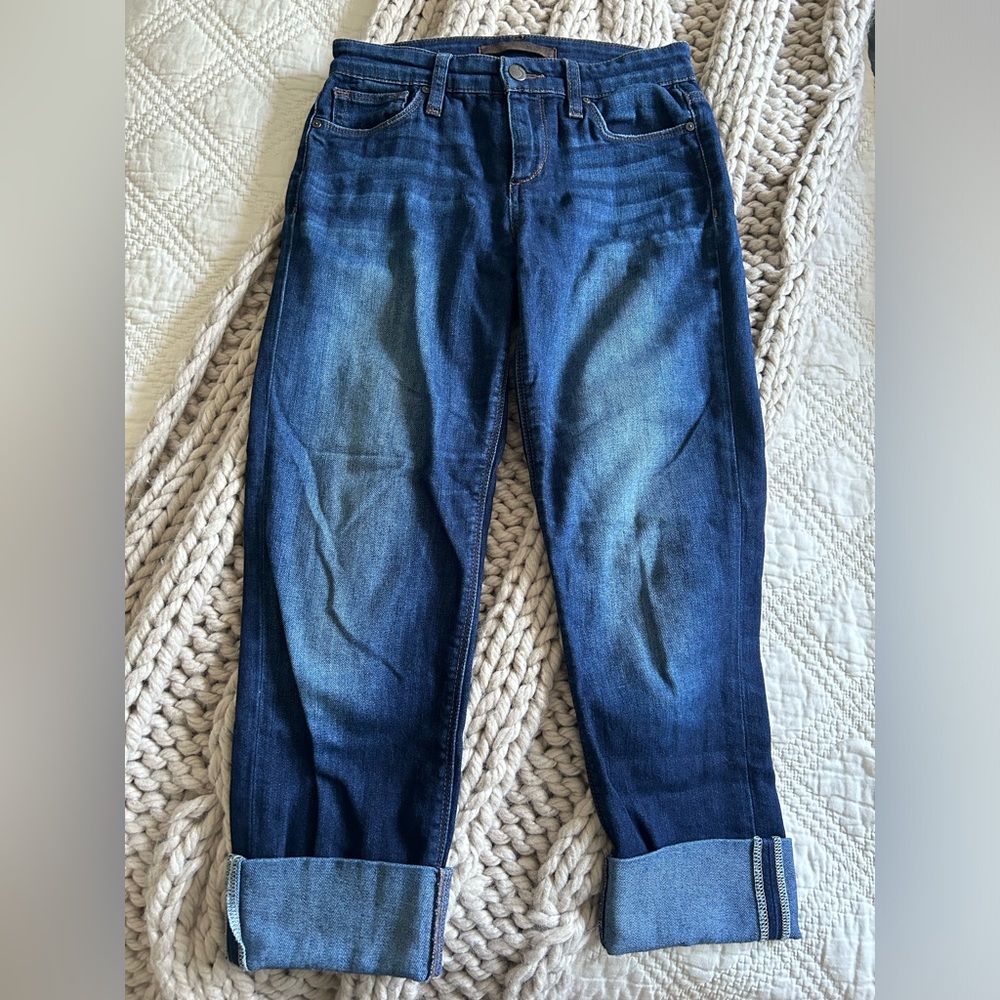 Joe’s- Cuff Crop Capri Jeans with Flawless Fit- Size 24